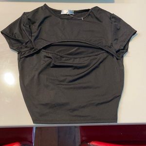 I heart raves cut out top